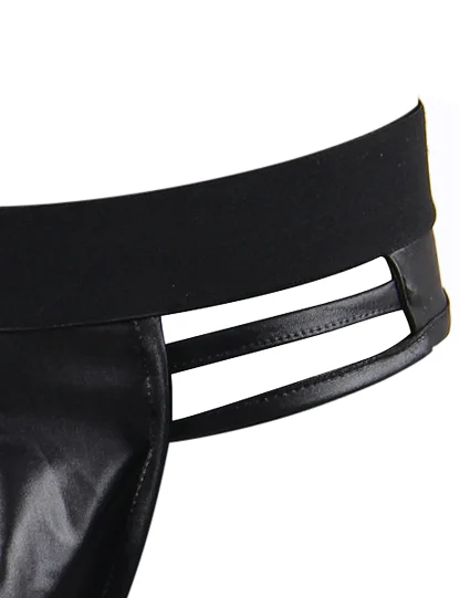 Strappy Black Tight G-string - Image 6