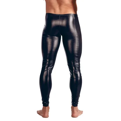 Men's Zippered Crotch Leggings - Image 5