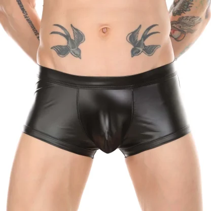 Black Buttocks Cutout Boxer Shorts - Image 2