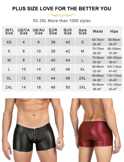 Black Zippered Crotch Brief - Image 7