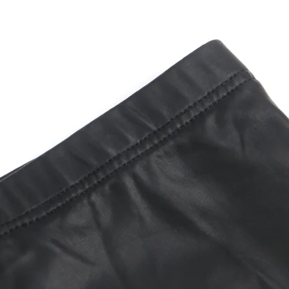 Black Zippered Crotch Brief - Image 6