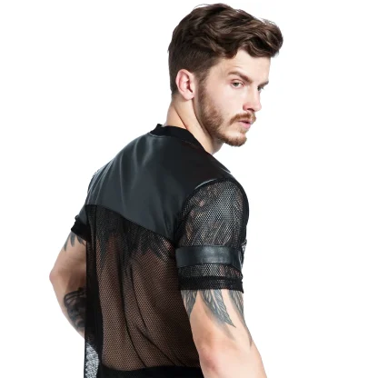 Breathable Running V-neck Shirt - Image 5