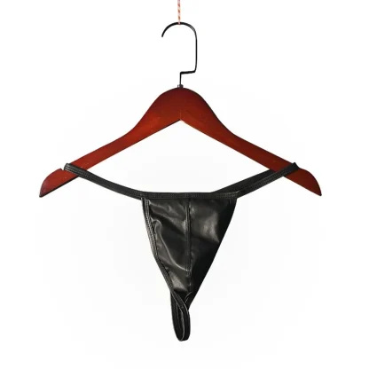 Sleek Black Men's G-string - Image 6