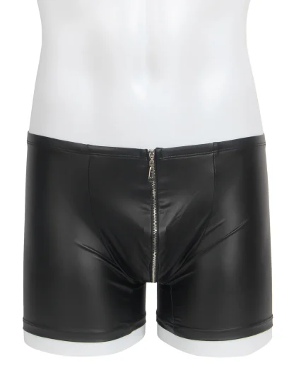 Black Zippered Crotch Brief - Image 3