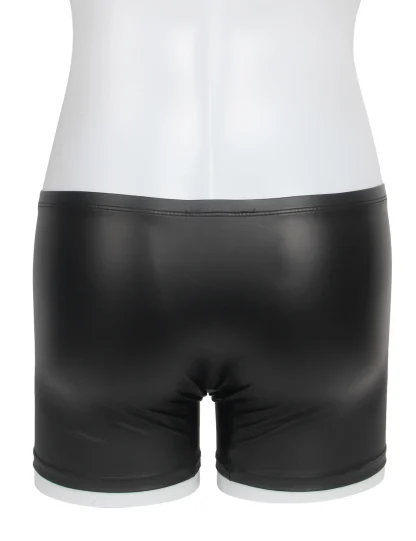 Black Zippered Crotch Brief - Image 4