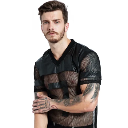 Breathable Running V-neck Shirt - Image 6