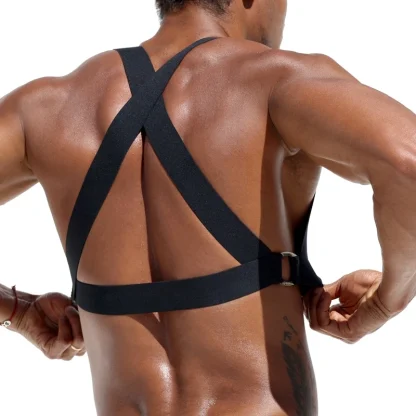 Criss Cross Back Sexy Tank Top - Image 4