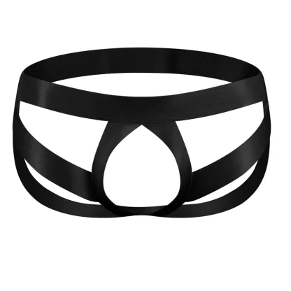 Strappy Low-rise Crotchless Jockstrap