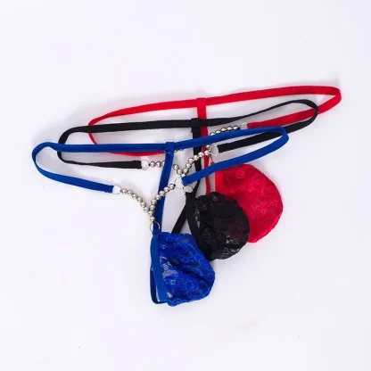 Bulge Pouch Beaded G-string - Image 6