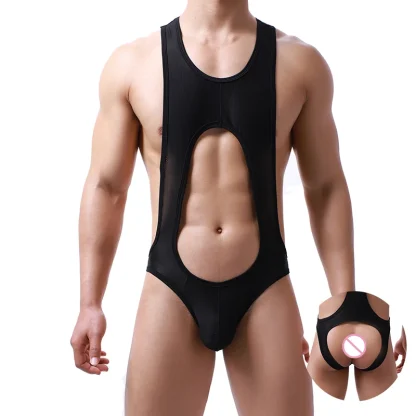 Open Back Sexy Cutout Bodysuit - Image 4