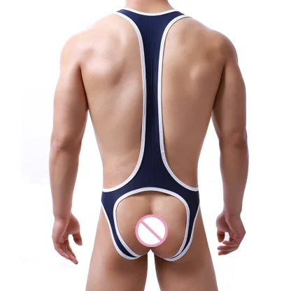 Open Back Sexy Cutout Bodysuit - Image 6