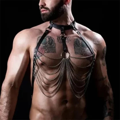 Men's Halter Chest Chain Harness - Image 5