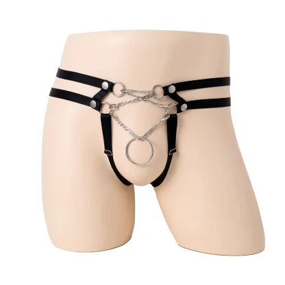 Erotic Cock Ring Chain G-strings - Image 4