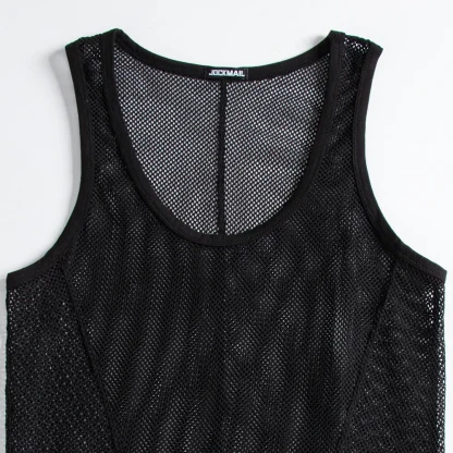 Men's Mesh Transparent Bodysuit - Image 5