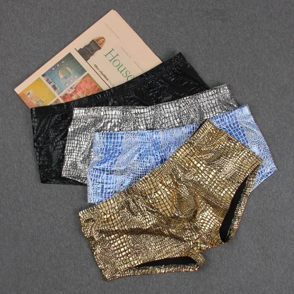 Snake Skin Pattern Boxer Brief - Image 6