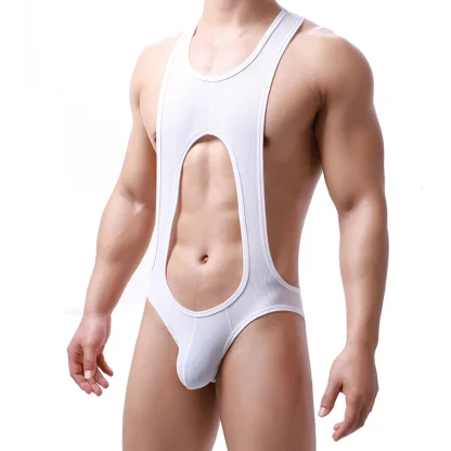 Open Back Sexy Cutout Bodysuit - Image 2