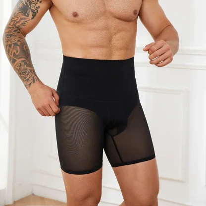 Tummy Control Mesh Boxer Brief - Image 2