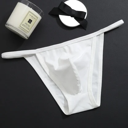 Low-rise Solid Color Bikini Brief - Image 3