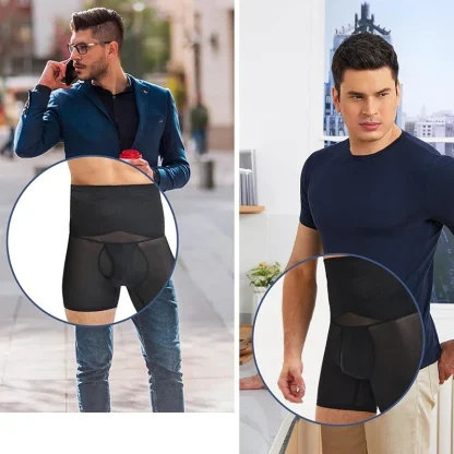 Tummy Control Mesh Boxer Brief - Image 5