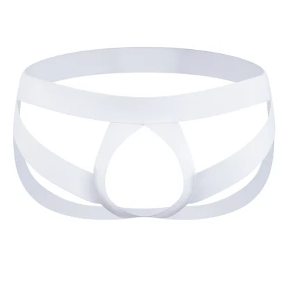 Strappy Low-rise Crotchless Jockstrap - Image 4