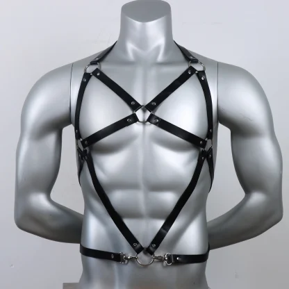 Black Halter Bodice Harness - Image 5