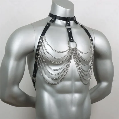 Men's Halter Chest Chain Harness - Image 6