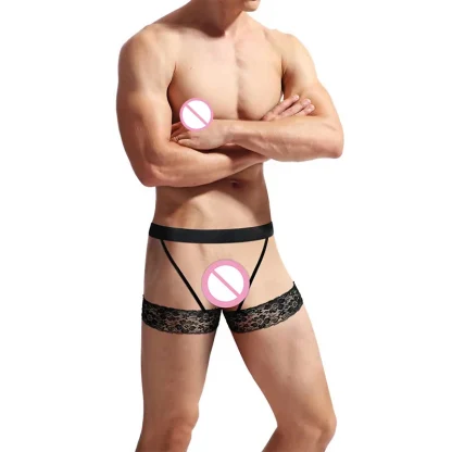 Sexy Sheer Lace Garter Belt - Image 5