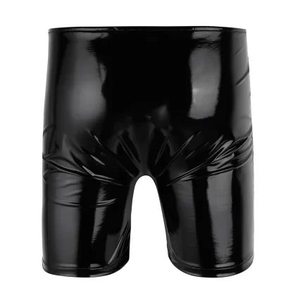 Open Crotch Shiny Boxer Brief - Image 3