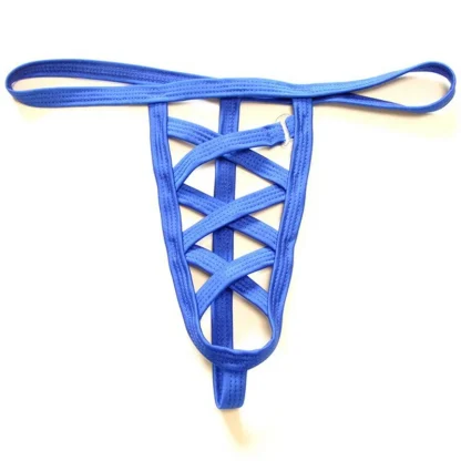 Strappy Elastic Hollow Out G-string