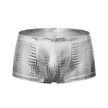 Metallic Textured Boxer Brief