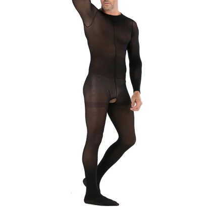 Crotchless See-through Bodystocking - Image 5
