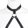 Black Halter Harness Bodysuit - Image 6