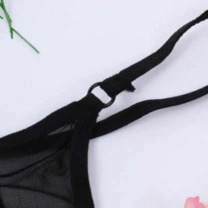 Open Crotch Mesh G-string - Image 10