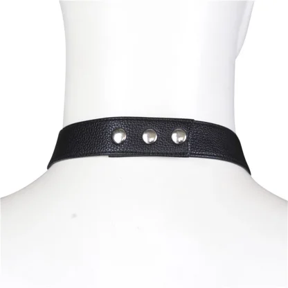Black Halter Harness Bodysuit - Image 4