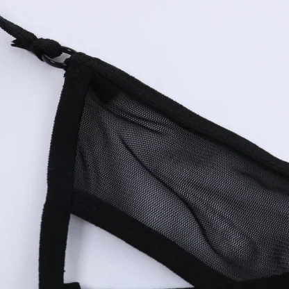Open Crotch Mesh G-string - Image 9