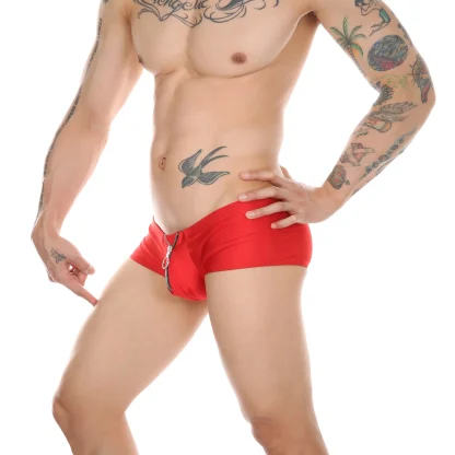 Zip Crotch Comfy Boxer Brief - Image 4