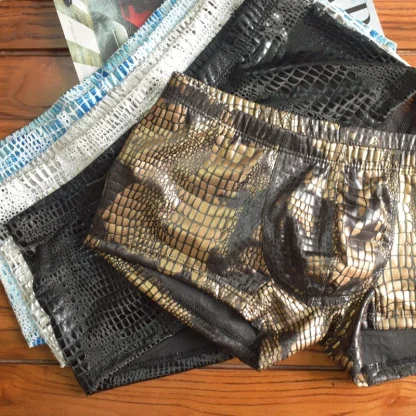Metallic Textured Boxer Brief - Image 3