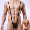 Adjustable V-Shaped Mankini Bodysuit - Image 3
