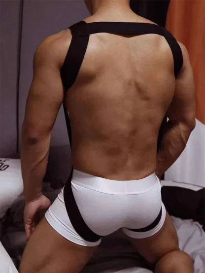 Backless Elastic Body Harness