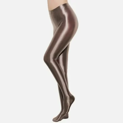 Sexy Glossy Seamless Pantyhose - Image 3
