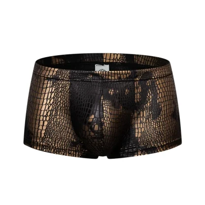 Metallic Textured Boxer Brief - Image 2