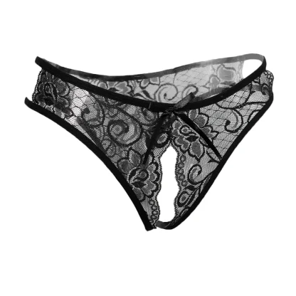 See-through Crotchless Thong - Image 2