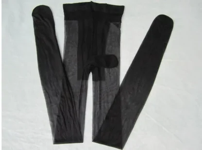Comfy Sleeve See-through Pantyhose - Image 7