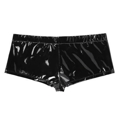 Open Crotch Black Boxer Brief - Image 4