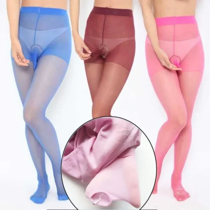 Comfy Sleeve See-through Pantyhose - Image 12