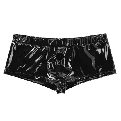 Open Crotch Black Boxer Brief - Image 3