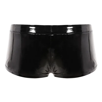 Open Crotch Black Boxer Brief - Image 2