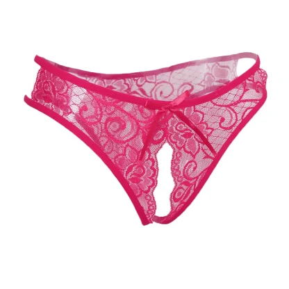 See-through Crotchless Thong - Image 3