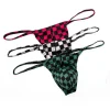 Printed Checkered Men's G-string - Image 13
