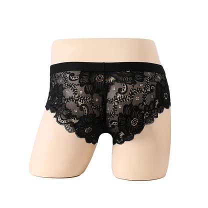 Large Comfy Pouch Lace Brief - Image 4
